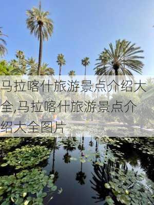 马拉喀什旅游景点介绍大全,马拉喀什旅游景点介绍大全图片