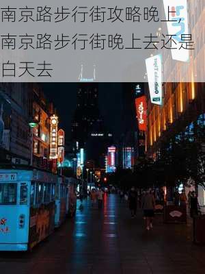 南京路步行街攻略晚上,南京路步行街晚上去还是白天去