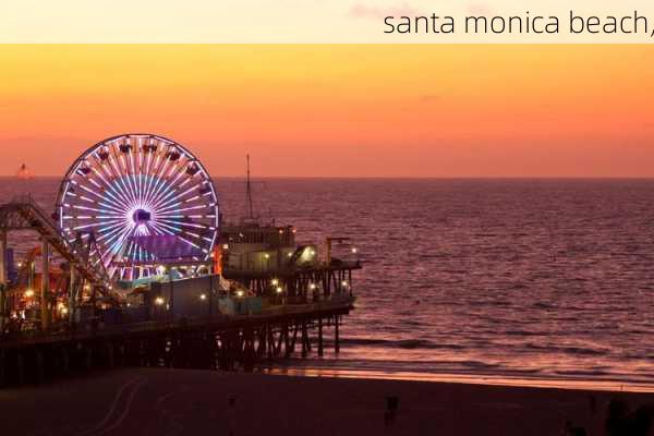 santa monica beach,