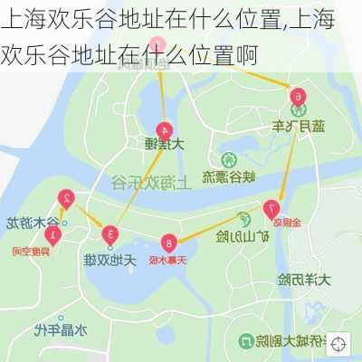 上海欢乐谷地址在什么位置,上海欢乐谷地址在什么位置啊