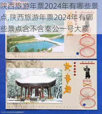 陕西旅游年票2024年有哪些景点,陕西旅游年票2024年有哪些景点含不含秦公一号大墓