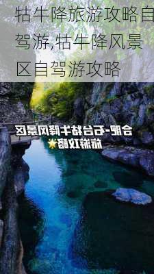 牯牛降旅游攻略自驾游,牯牛降风景区自驾游攻略