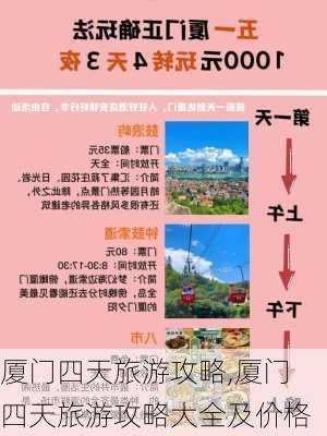 厦门四天旅游攻略,厦门四天旅游攻略大全及价格