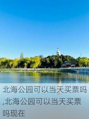 北海公园可以当天买票吗,北海公园可以当天买票吗现在