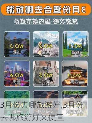 3月份去哪旅游好,3月份去哪旅游好又便宜