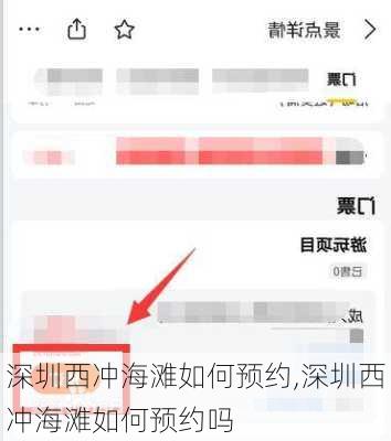 深圳西冲海滩如何预约,深圳西冲海滩如何预约吗