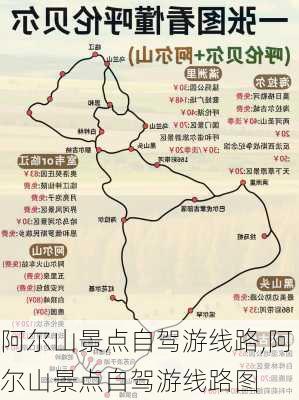 阿尔山景点自驾游线路,阿尔山景点自驾游线路图