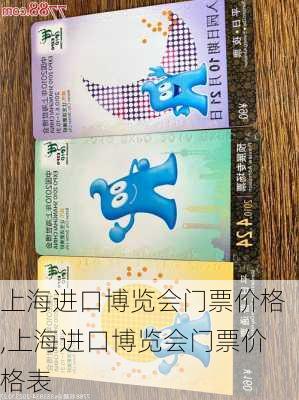 上海进口博览会门票价格,上海进口博览会门票价格表